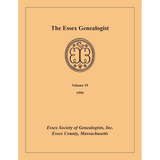 The Essex Genealogist, Volume 19, 1999