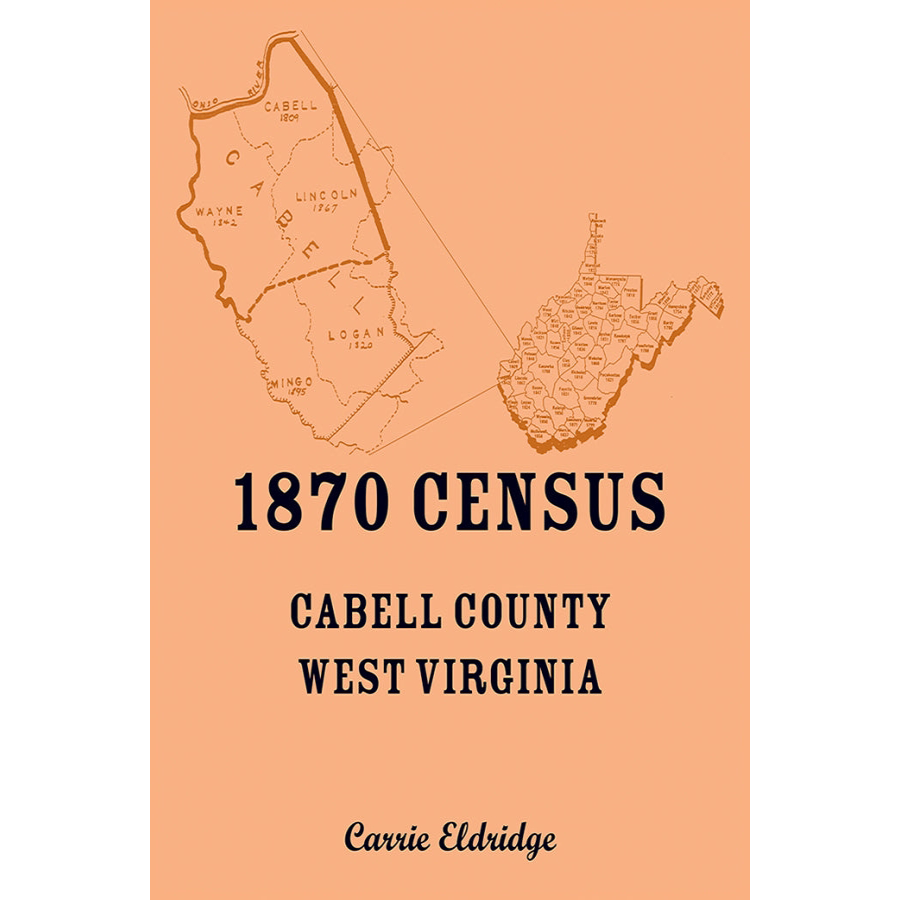 1870 Cabell County, West Virginia Census