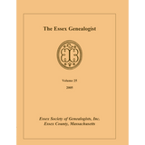 The Essex Genealogist, Volume 25, 2005