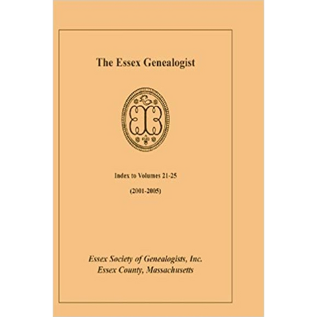 The Essex Genealogist, Index 2001-2005