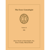 The Essex Genealogist, Volume 26, 2006