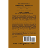The Army's Handymen: The Pioneers, A Brief History back cover