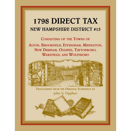 1798 Direct Tax New Hampshire District No. 13