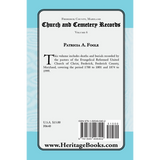 Frederick County, Maryland Church and Cemetery Records, Volume 6 back cover