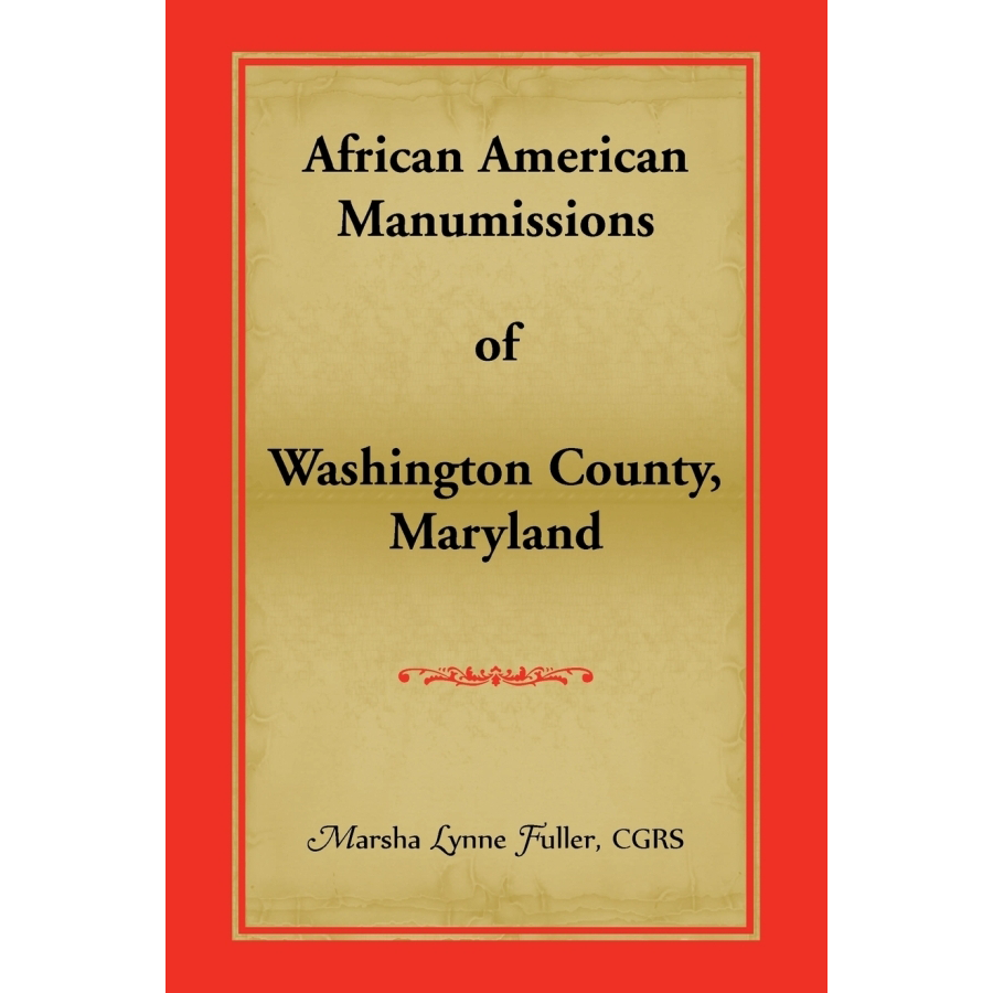African American Manumissions of Washington County, Maryland