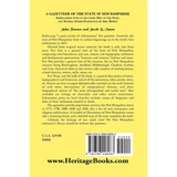 Gazetteer of the State of New Hampshire back cover
