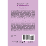 Forsyth County (North Carolina) back cover