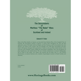 The Descendants of Matthew "The Rebel" Rhea of Scotland and Ireland back cover