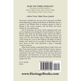 Blake and Torrey Genealogy: The Ancestry and Allied Families, Nathan Blake 3rd and Susan (Torrey) Blake, Early Residents of East Corinth, Vermont back cover