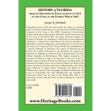 History of Florida back cover