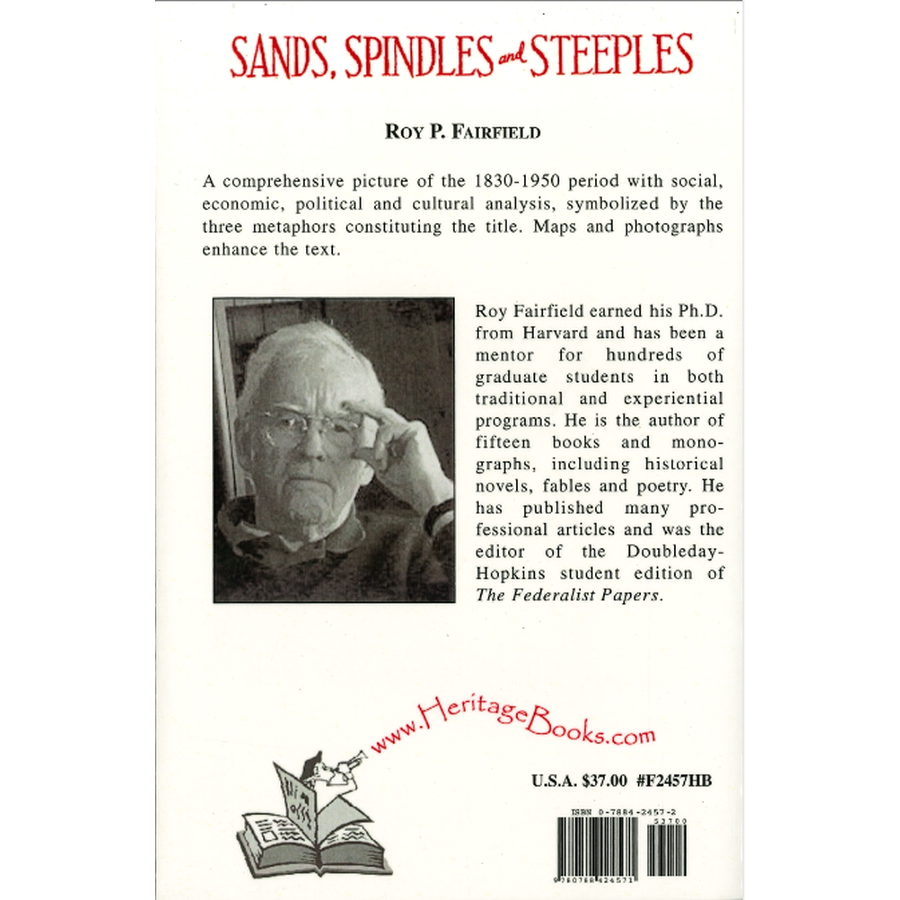 Sands, Spindles and Steeples: A History of Saco, Maine back cover