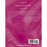 The Ancestry of Elizabeth Cordelia Rider back cover