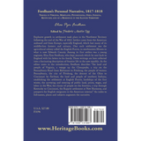 Fordham's Personal Narrative, 1817-1818 back cover