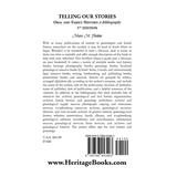 Telling Our Stories, Oral and Family History: A Bibliography, 5th Edition back cover