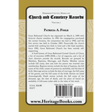 Frederick County, Maryland Church and Cemetery Records, Volume 7 back cover