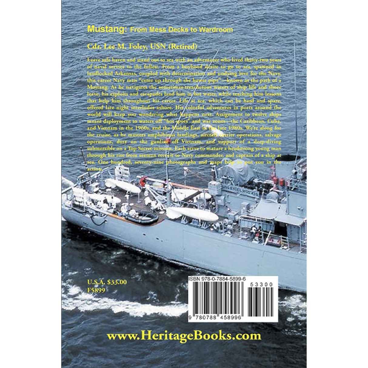 Mustang: From Mess Decks to Wardroom back cover