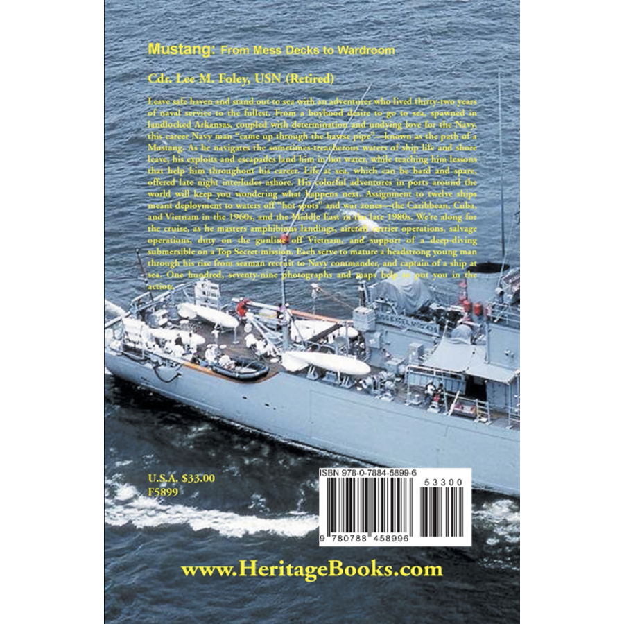 Mustang: From Mess Decks to Wardroom back cover