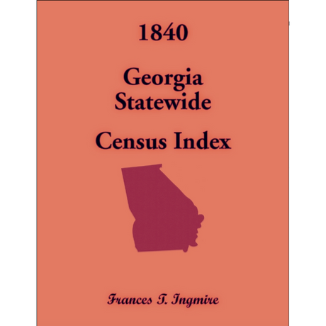 1840 Georgia Census Index