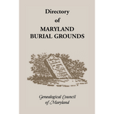 Directory of Maryland's Burial Grounds