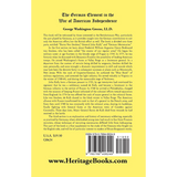 The German Element in the War of American Independence back cover