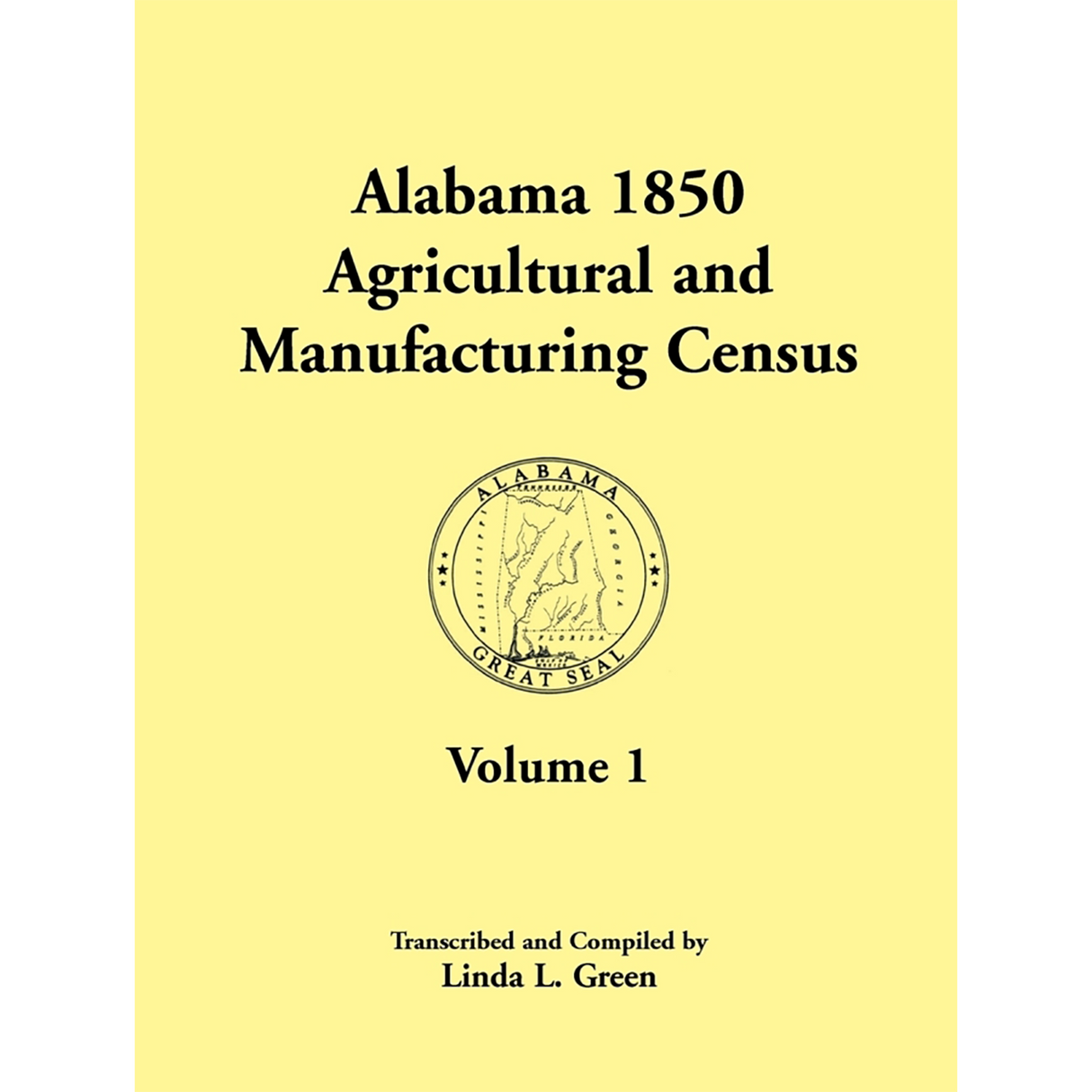 Alabama 1850 Agricultural and Manufacturing Census, Volume 1