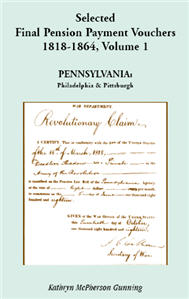 Selected Final Pension Payment Vouchers 1818-1864: Pennsylvania