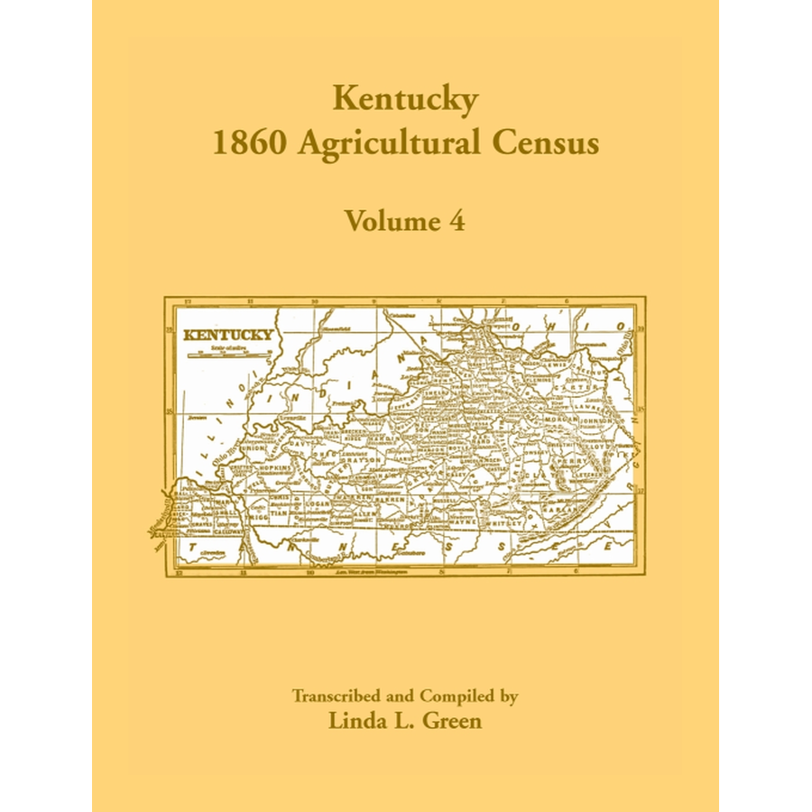 Kentucky 1860 Agricultural Census, Volume 4