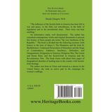 The Scotch-Irish in Northern Ireland and the American Colonies back cover