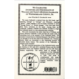We Galbraiths: Ancestors and Descendants of William and Nancy (Huston) Galbraith of Westmoreland County, Pennsylvania back cover