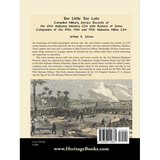 Too Little Too Late: Compiled Military Service Records of the 63rd Alabama Infantry CSA back cover