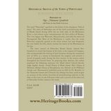 Historical Sketch of the Town of Pawtucket [RI] back cover