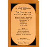 The Diary of the Reverend John Mill