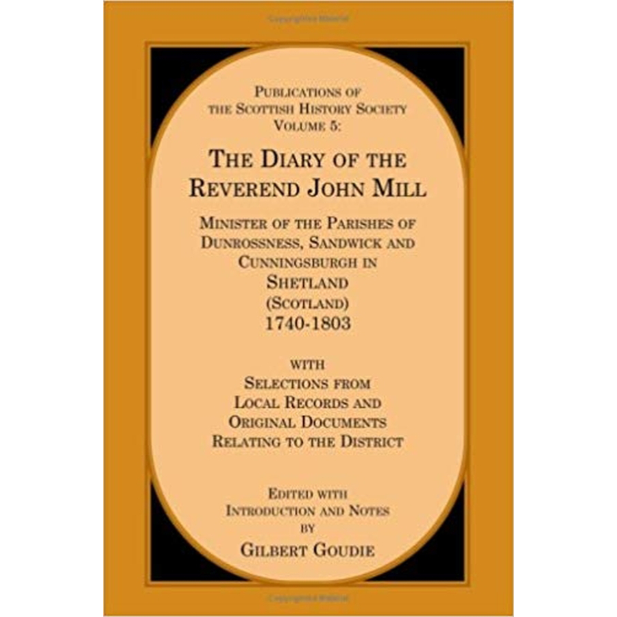 The Diary of the Rev. John Mill