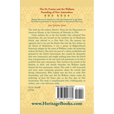 The De Forests and the Walloon Founding of New Amsterdam back cover