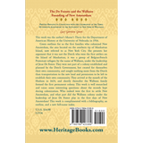 The De Forests and the Walloon Founding of New Amsterdam back cover