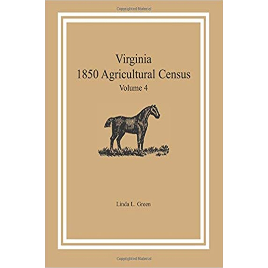 Virginia 1850 Agricultural Census, Volume 4