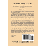 The Shortest Dynasty, 1837-1947, The Story of Robert Portner; a history of his brewing empire; and the story of his beloved Annaburg, 2nd Edition back cover