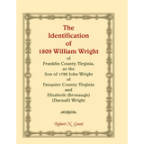 The Identification of 1809 William Wright of Franklin County, Virginia