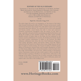 History of the Old Cheraws back cover