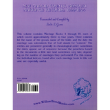 New Madrid County, Missouri Marriage Records, 1899-1924 back cover