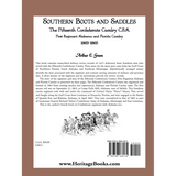 Southern Boots and Saddles: The Fifteenth Confederate Cavalry C.S.A., First Regiment Alabama and Florida Cavalry, 1863-1865 back cover
