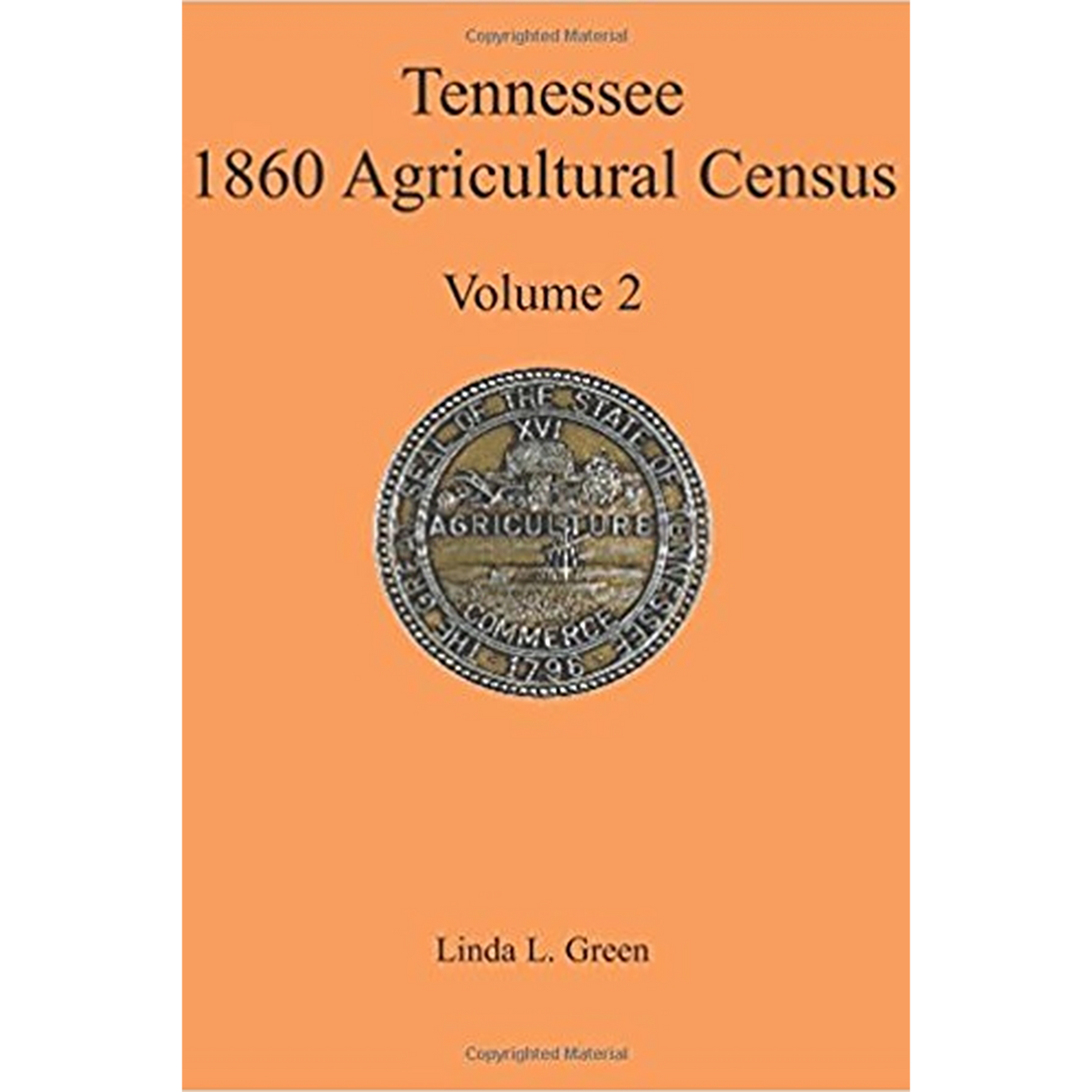 Tennessee 1860 Agricultural Census, Volume 2