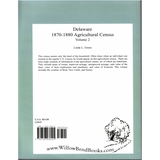 Delaware 1870-1880 Agricultural Census, Volume 2 back cover