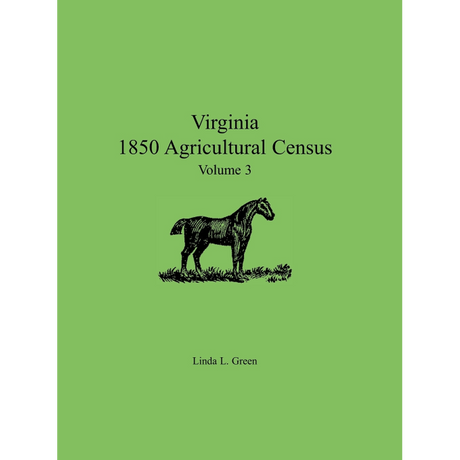 Virginia 1850 Agricultural Census, Volume 3