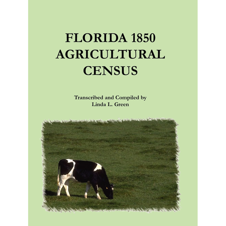 Florida 1850 Agricultural Census