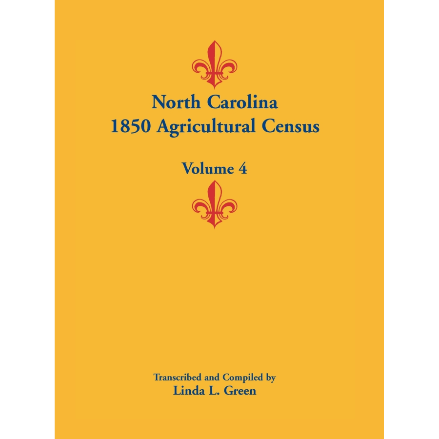 North Carolina 1850 Agricultural Census, Volume 4