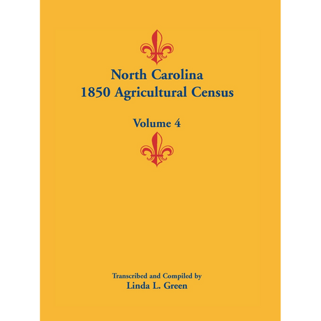 North Carolina 1850 Agricultural Census, Volume 4
