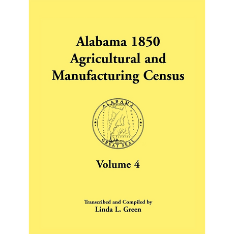 Alabama 1850 Agricultural and Manufacturing Census, Volume 4