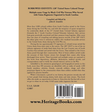 Borrowed Identity: 128th United States Colored Troops back cover