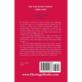 Our Late Great Century, 1900-1999 back cover